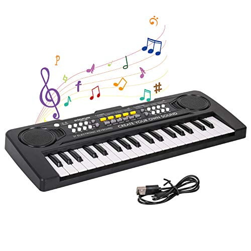 11 Demos Portable Piano Toys for Beginners Girls Boys Ages 3-8 M SANMERSEN Kids Piano Animals Sound Piano Keyboard for Kids Electronic Keyboard 37 Keys with 4 Drums 11 Demos Portable Piano Toys for Beginners Girls Boys Ages 3-8 M SANMERSEN Kids Piano Animals Sound Piano Keyboard for Kids Electronic Keyboard 37 Keys with 4 Drums